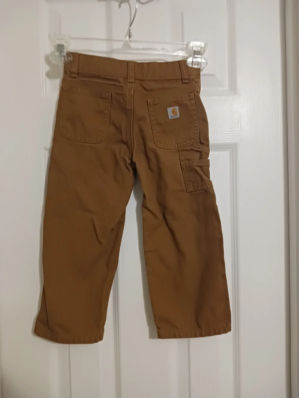 Carhartt Kids Brown Workwear Pants size 3T Unisex Rust Brown